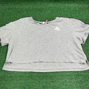 Kappa Short Sleeve Logo‎ Crop Top T-Shirt Women's Size Medium